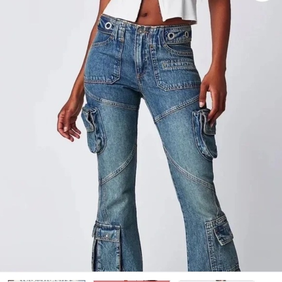 Free People Call Me Crazy Jeans - Picture 4 of 8